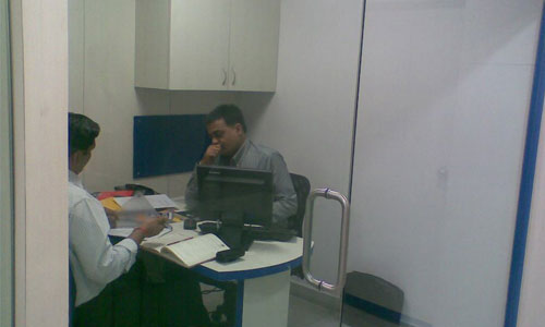 Impel Nashik centre, One-on-one counselling session in progress